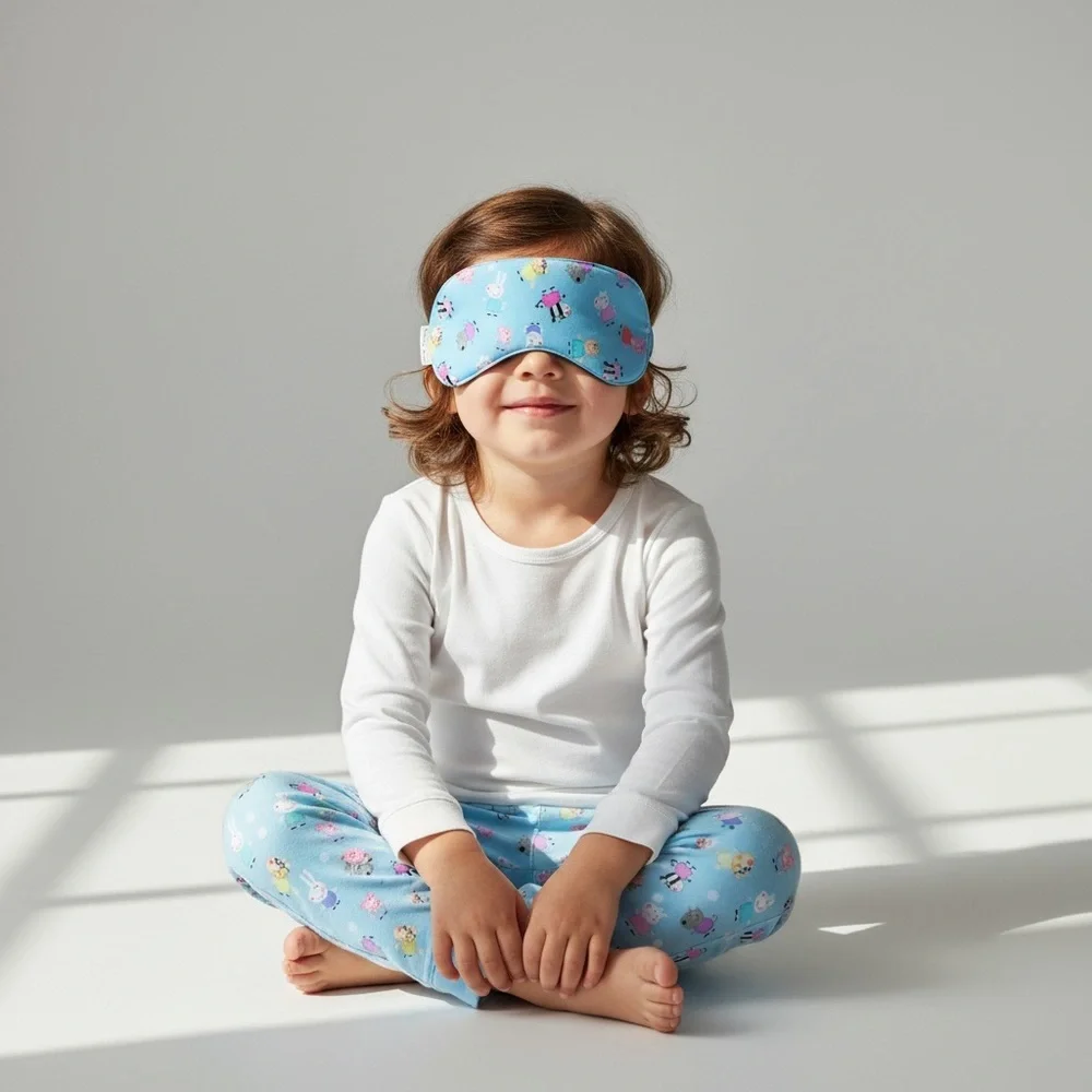 Cartoon Pig Sleep Mask for Kids